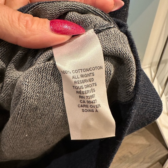 Raffi Men’s Navy Cardigan - 100% Cotton NWT - XL - Picture 2 of 7